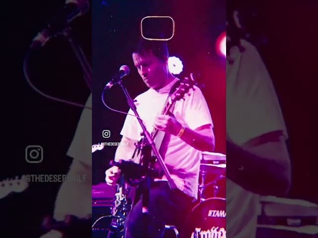 The Desert Mile - Shame - Live at Crowbar Sydney