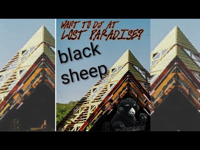 Lost Paradise 2025 Dj Competition set by black sheep.