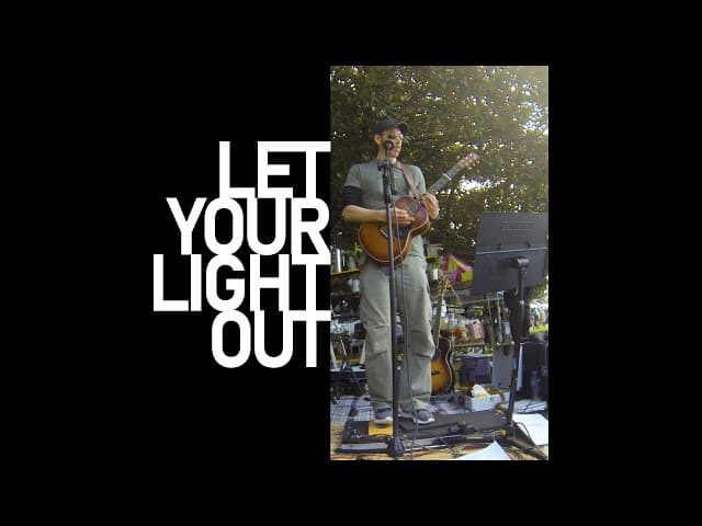 "LET YOUR LIGHT OUT" Lyric Video by JOCEAN.