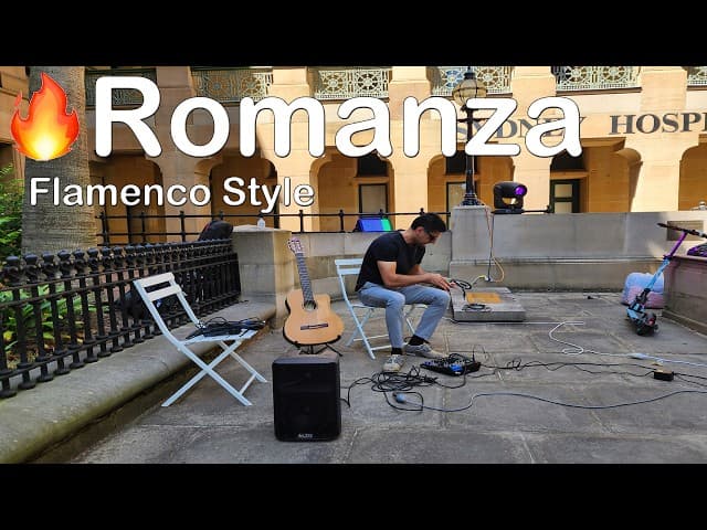 🔥 Spanish Romance (Romanza) - Flamenco Guitar Version | Classical Spanish Guitar | Mike Rizk  Sydney