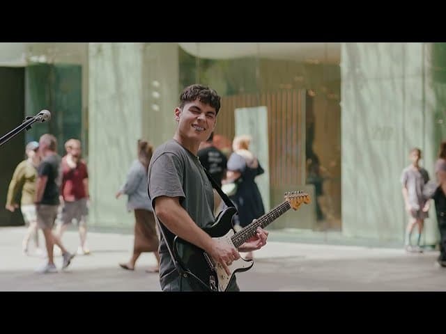 Sultans of Swing - Beautiful busking day!