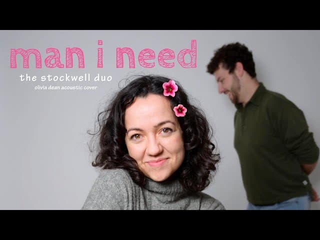 Man I Need - The Stockwell Duo - Olivia Dean Acoustic Cover