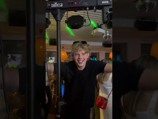 Taking George’s 21st to a new level on Friday night